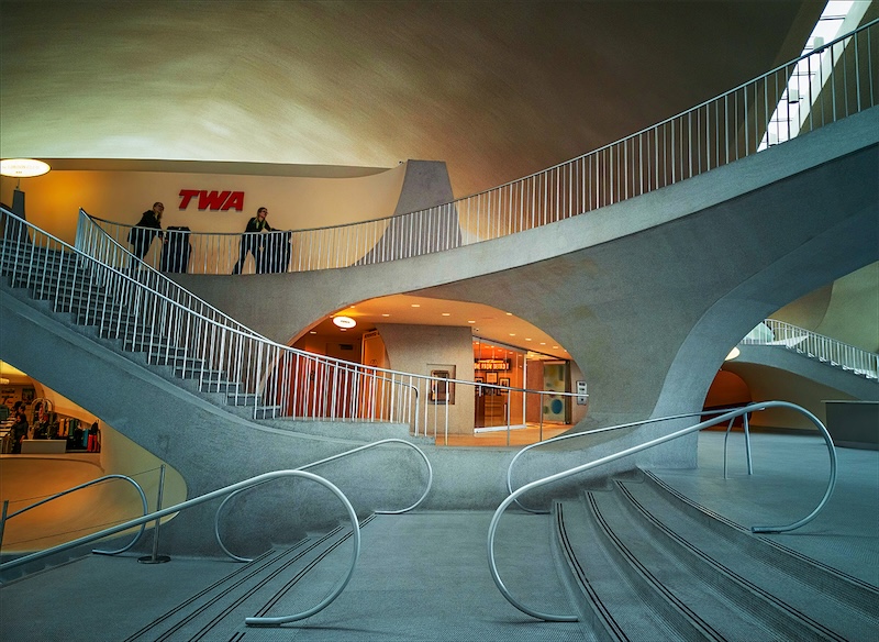 PSSA Silver Medal - Photo Travel and Street Photography - COLOUR - TWA Hotel JFK - San3 de Wet - Magalies Foto Fun Club