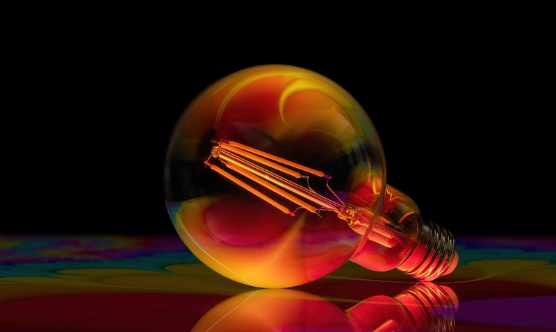 PSSA SILVER MEDAL-Open Colour-Glowing Globe-Howard Gillitt-Highway Camera Club