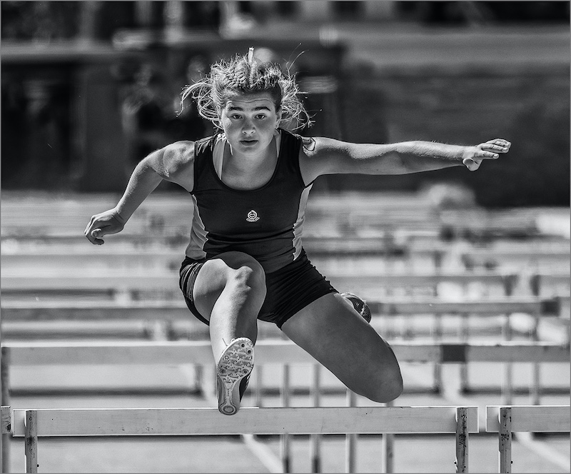 WPS Bronze Medal-Prints Open Monochrome-Flying-Phillip de Lange - Witzenberg Photographic Society